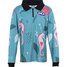 BCF Kids’ Seahorse Fishing Shirt Green 4, Green, bcf_hi-res