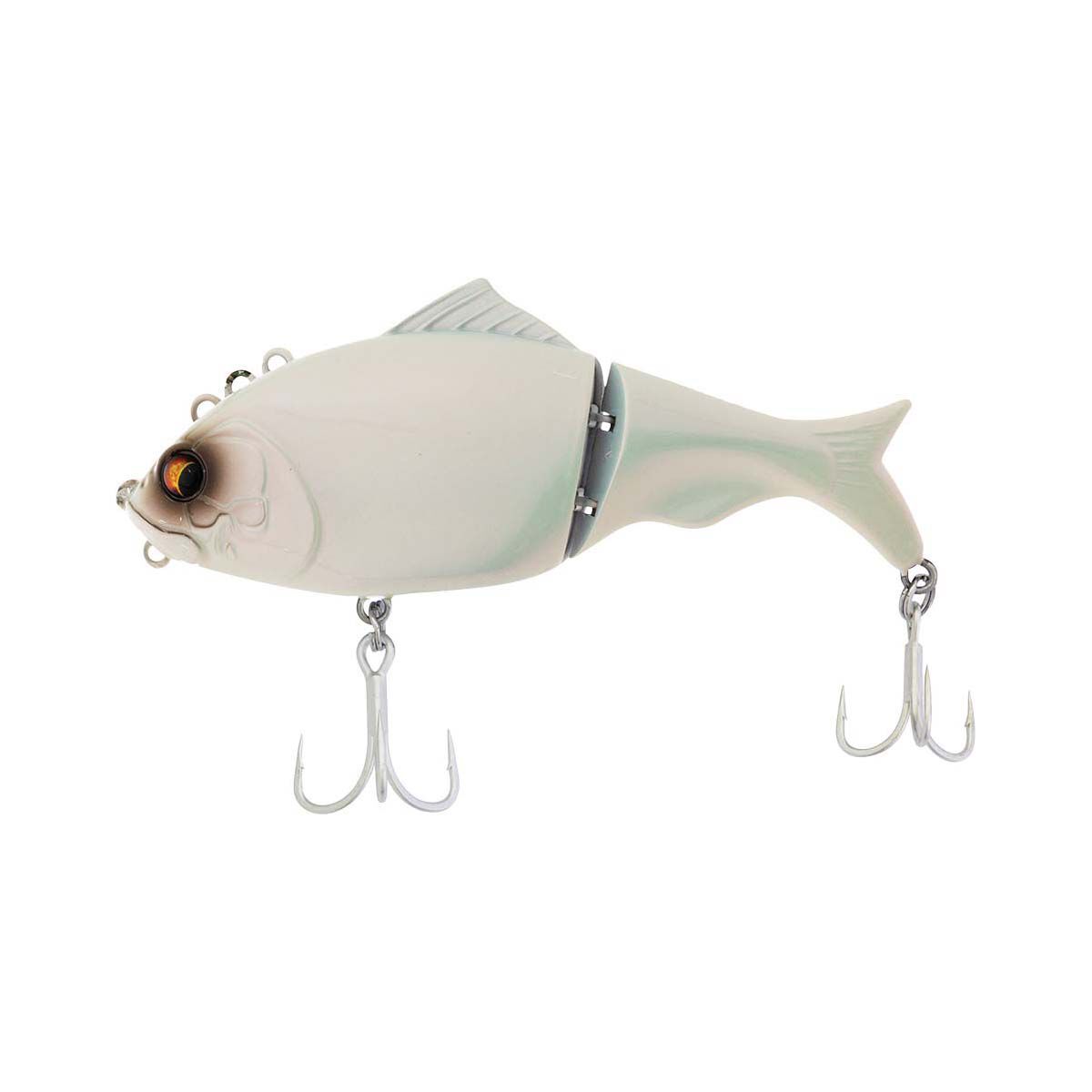 Bone Focus Swimbait Lure 130mm Pearl BCF