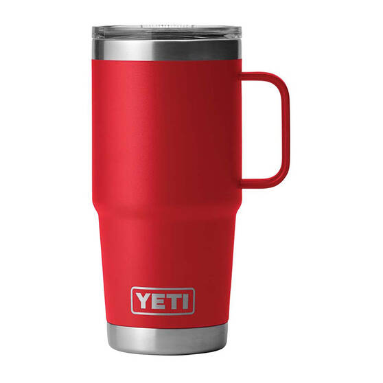 YETI Rambler® Travel Mug with StrongHold™ Lid 20oz/591ml Rescue Red, Rescue Red, bcf_hi-res