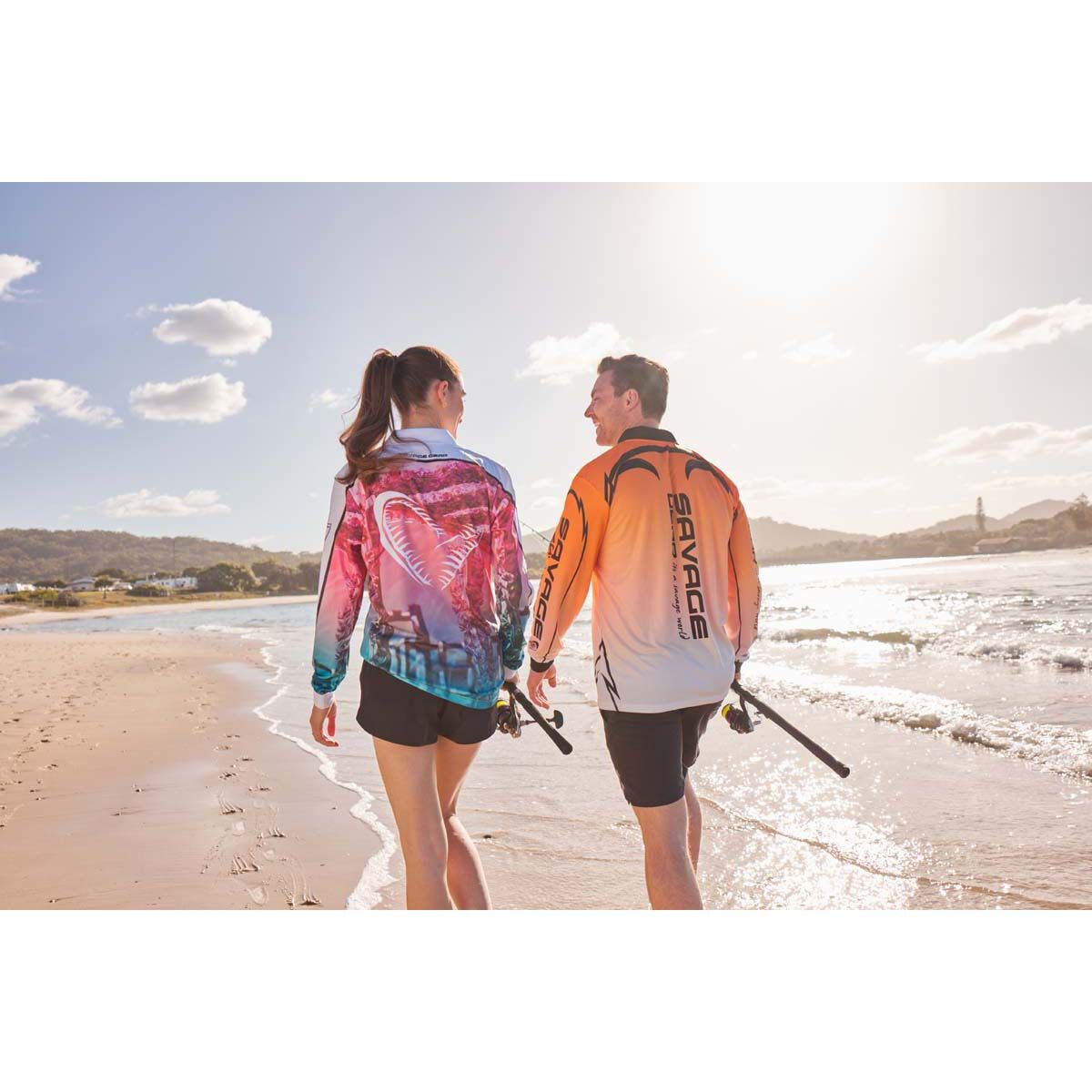 Savage Gear Women's Bream Fishing Shirt, Pink, bcf_hi-res