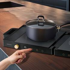 Germanica Foldable Double Induction Cooktop, , bcf_hi-res
