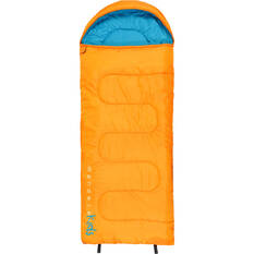 Wanderer LilFlame +10C Hooded Sleeping Bag Orange / Blue, Orange / Blue, bcf_hi-res