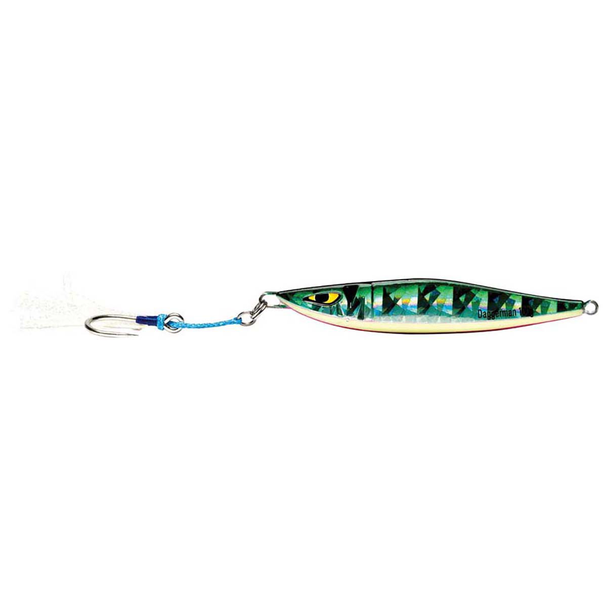 Mustad Daggerman Jig Lure 150g Green Mackerel, Green Mackerel, bcf_hi-res