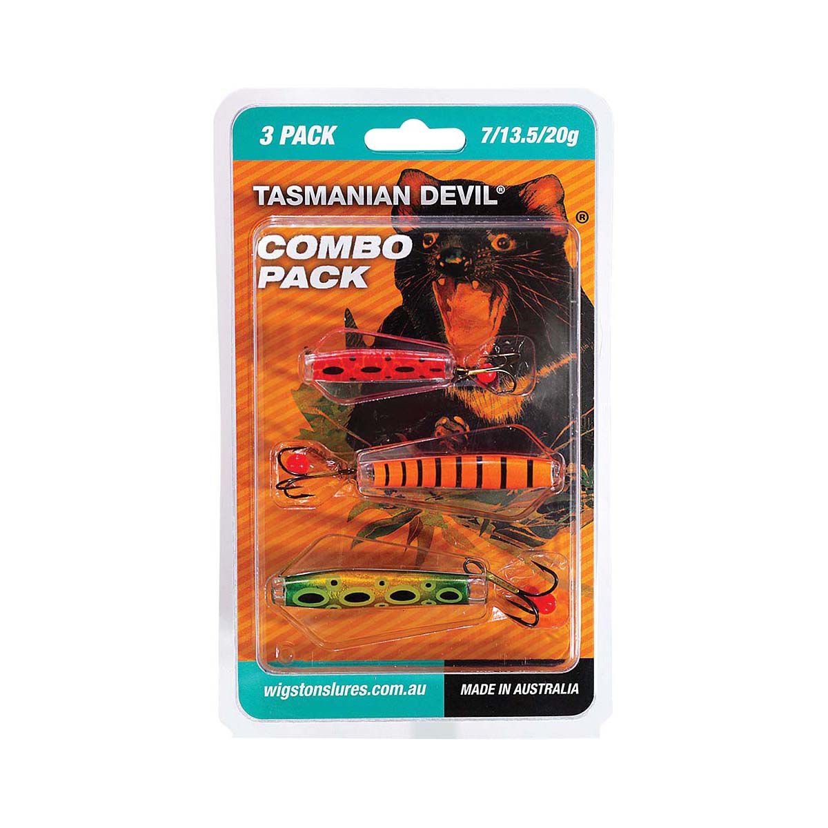 Wigston Tassie Lure Combo 3 Pack, , bcf_hi-res
