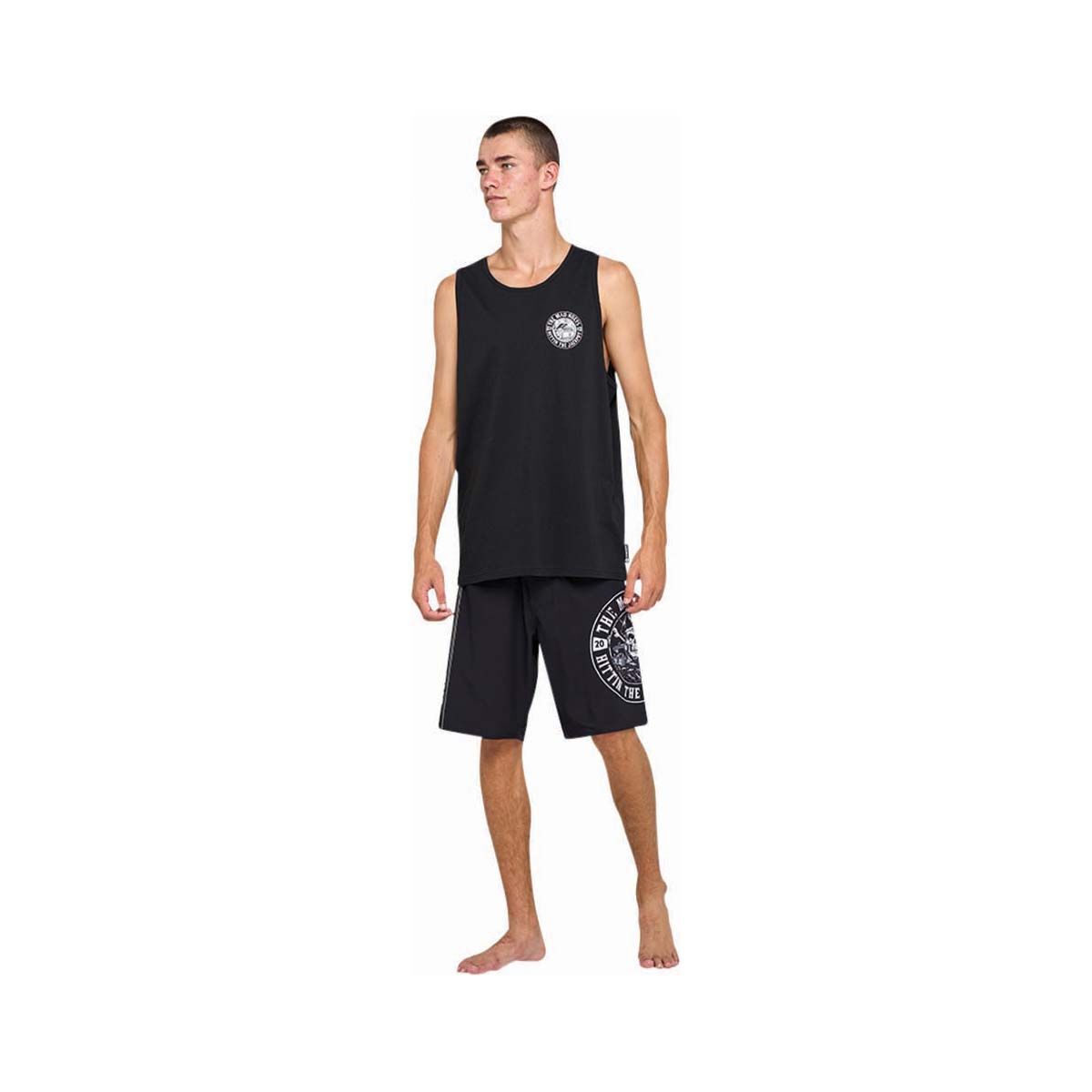 The Mad Hueys Men's Hittin&rsquo; The Jackpot Muscle Tank, Black, bcf_hi-res
