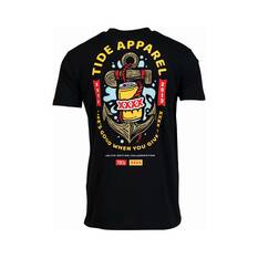Tide Apparel XXXX Men's Anchor Short Sleeve Tee Black S, Black, bcf_hi-res