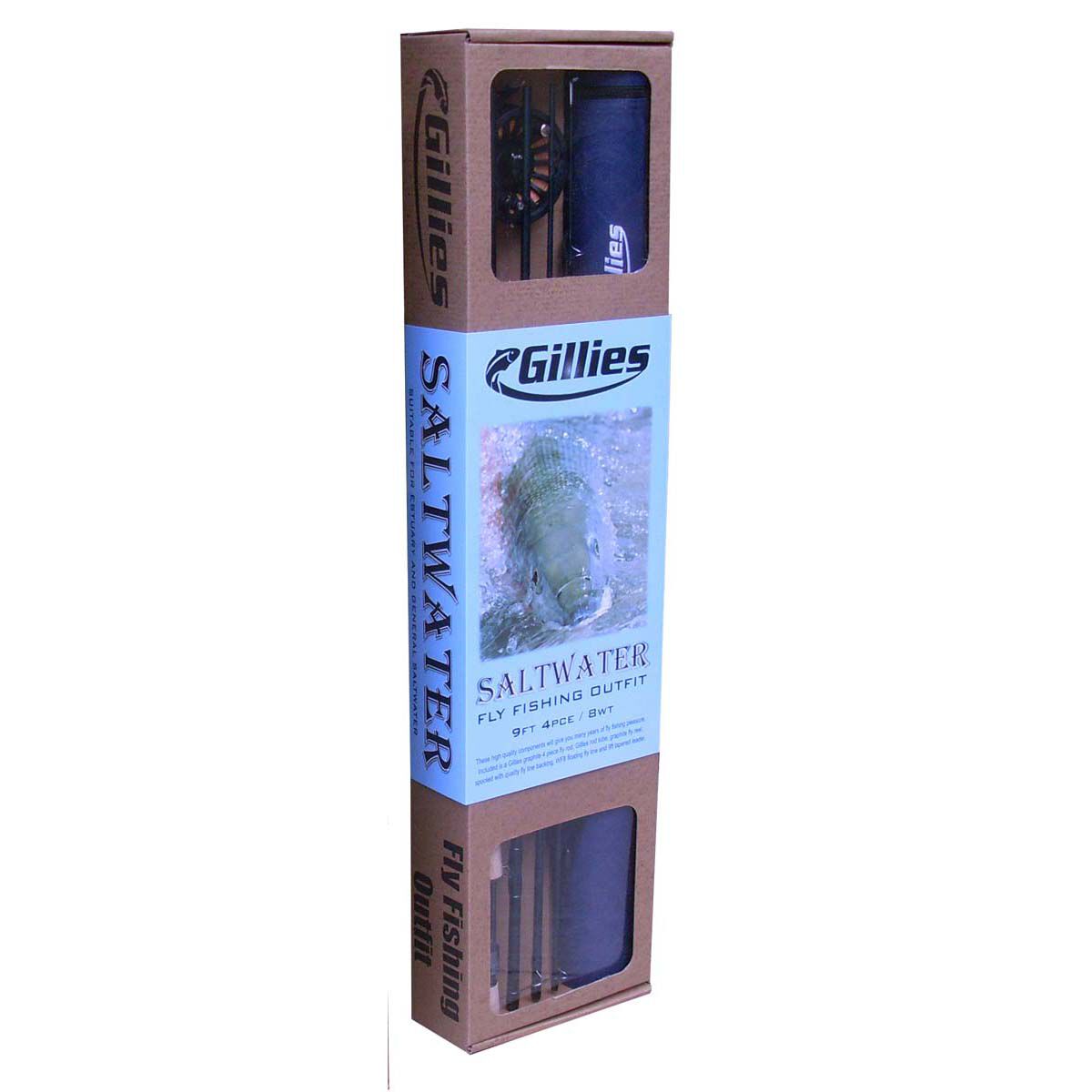 Gillies Saltwater Fly Fishing Combo 9ft 8wt, , bcf_hi-res