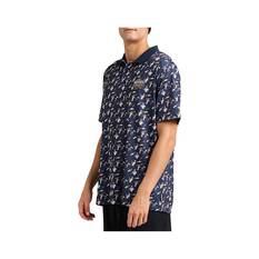The Mad Hueys Men’s Mad Fisherman Short Sleeve Polo, Navy, bcf_hi-res