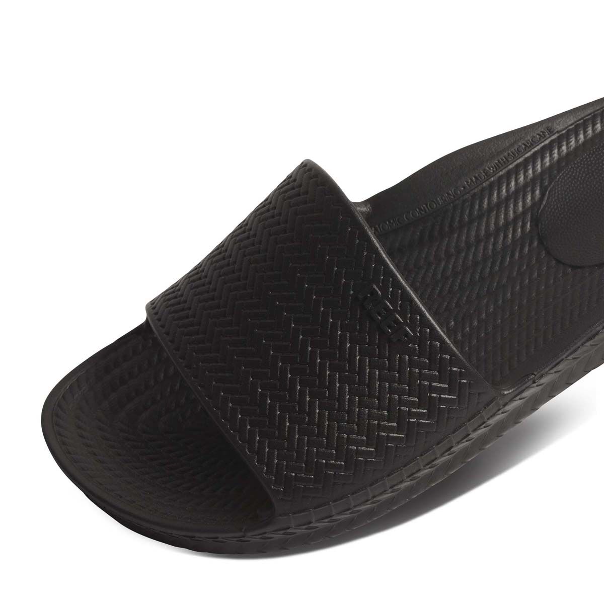 REEF Women&rsquo;s Water Scout Slides, Black, bcf_hi-res