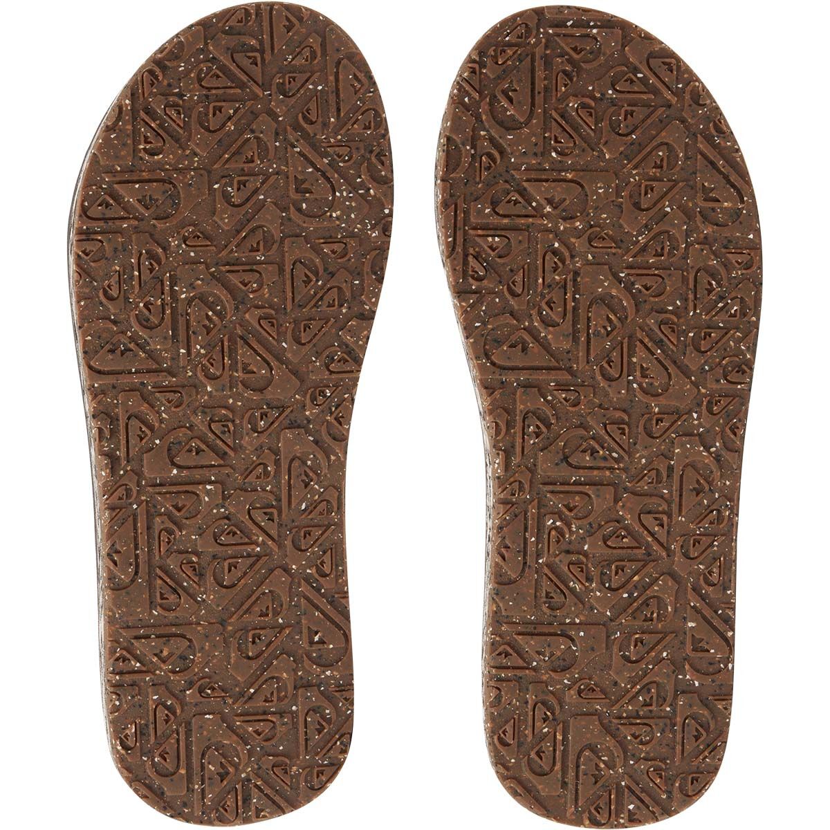 Quiksilver Men&rsquo;s Carver Suede Recycled Sandals, Grey, bcf_hi-res