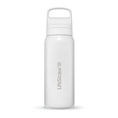 Lifestraw Stainless Steel Go Bottle 2.0 with Filter 700ml White, White, bcf_hi-res
