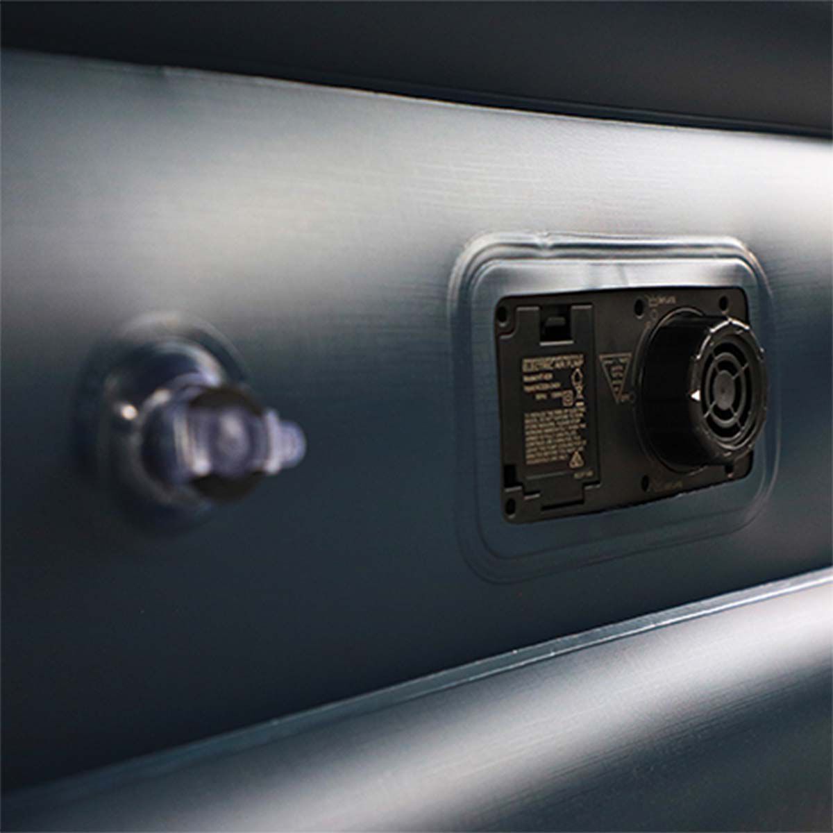 Wanderer Premium Double High Queen Air Bed with 240V Pump, , bcf_hi-res