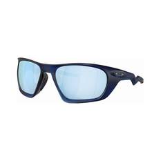 Oakley Lateralis Polarised Sunglasses Matte Transparent Blue with DWP Prizm Lens, , bcf_hi-res