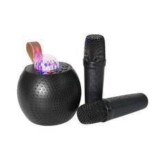 Mirabella Portable Karaoke Set with Disco Light, , bcf_hi-res