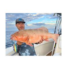 Ocean's Legacy Hybrid Contact Jig Lure 160g Pink, Pink, bcf_hi-res