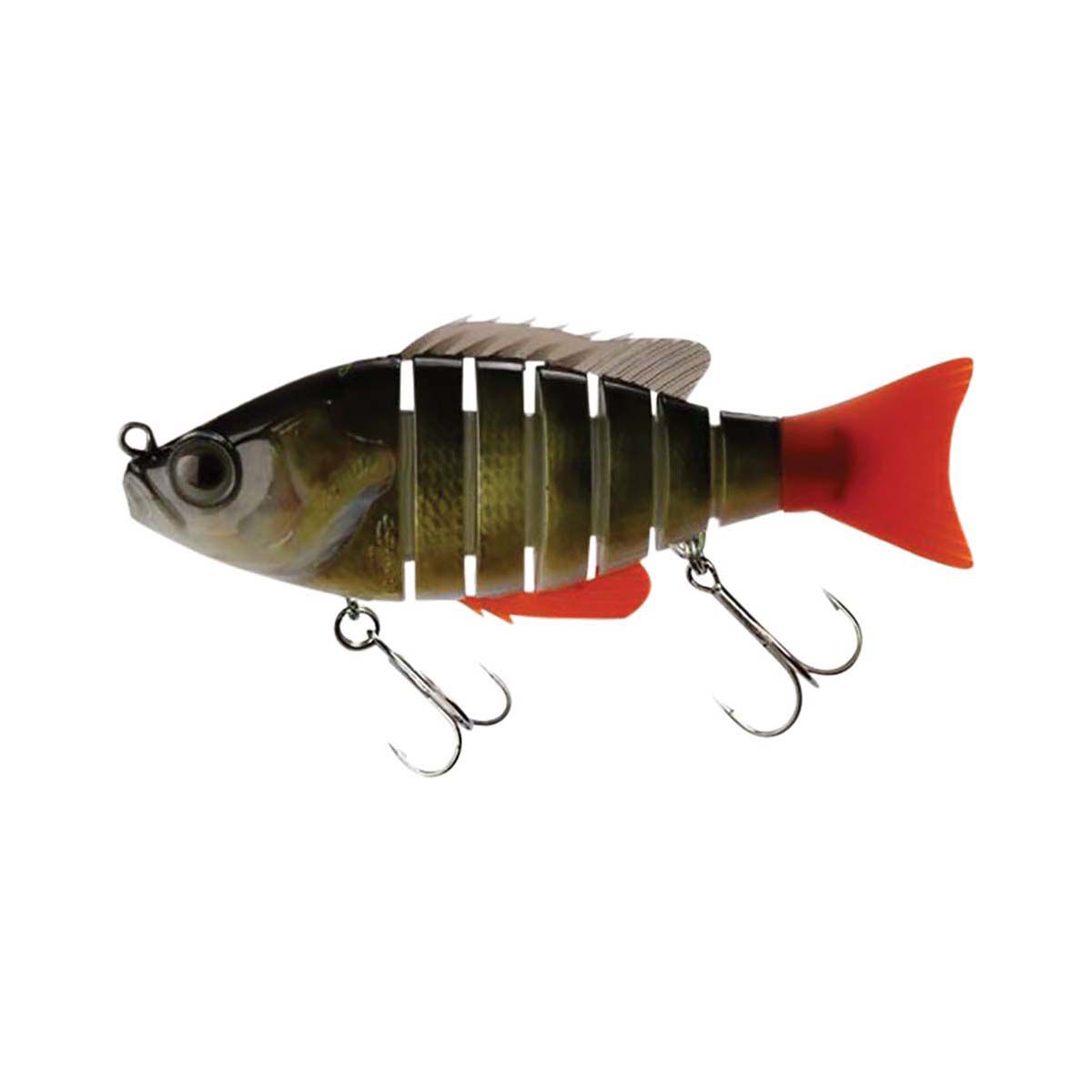 Biwaa Seven Swimbait Lure 4in Real Perch, Real Perch, bcf_hi-res