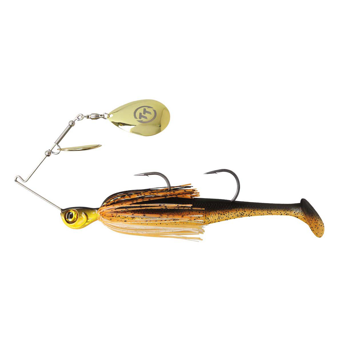 TT Fishing Tornado+ Double Colorado Rigged Spinnerbait Lure 1/2oz Carp, Carp, bcf_hi-res