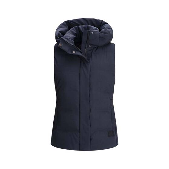 Macpac Women's Narvi Down Puffer Vest, Black, bcf_hi-res