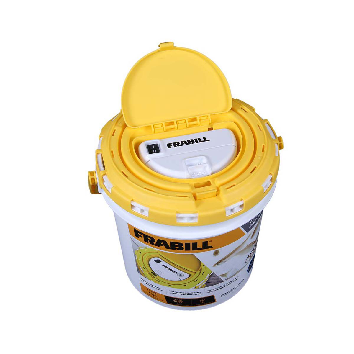Bait shop bucket aerator