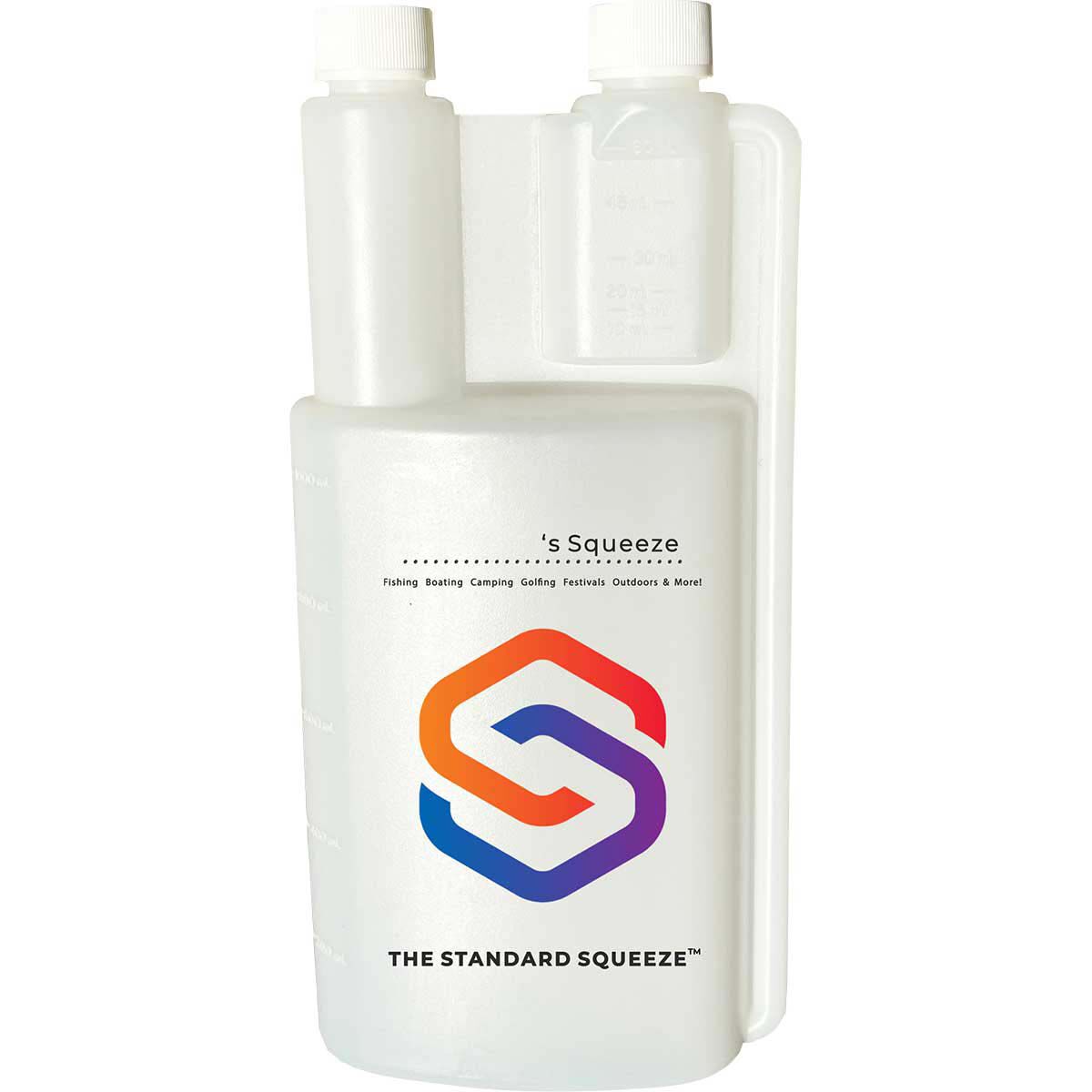 The Standard Squeeze Double Shot Bottle 1L 60ml Shot, , bcf_hi-res