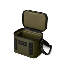 YETI® Hopper Flip® 8 Soft Cooler Olive, Olive, bcf_hi-res