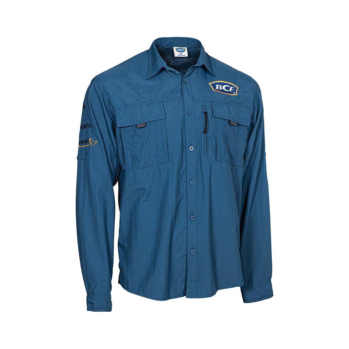BCF Mens Long Sleeve Fishing Shirt BCF