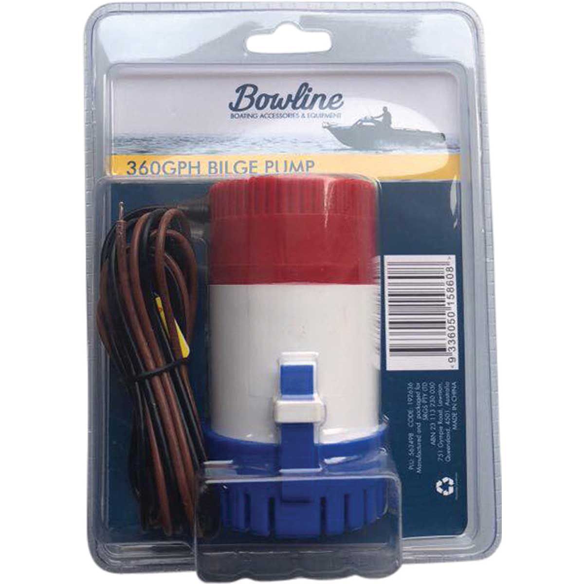 Bowline 360GPH Bilge Pump, , bcf_hi-res