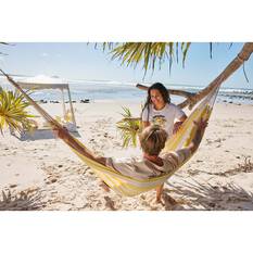 Wanderer Yellow Stripe Single Hammock, , bcf_hi-res