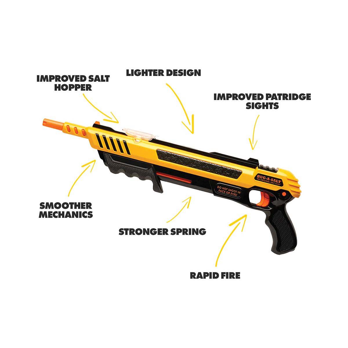 Bug-A-Salt Fly Blaster 3.0 Yellow, , bcf_hi-res