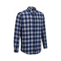 OUTRAK Unisex Flannel Shirt, Blue Check, bcf_hi-res