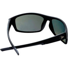 Stingray Flathead Polarised Sunglasses Black with Smoke Lens, , bcf_hi-res