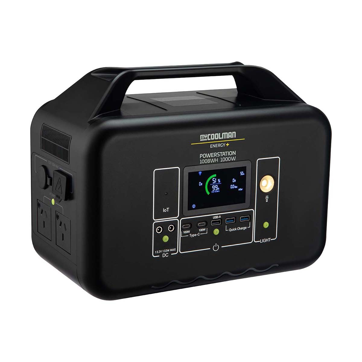 myCOOLMAN Energy 1008Wh 78AH Portable Power Station, , bcf_hi-res