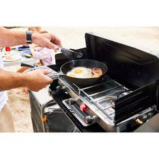 Wanderer LPG Portable 2 Burner Stove with Grill, , bcf_hi-res