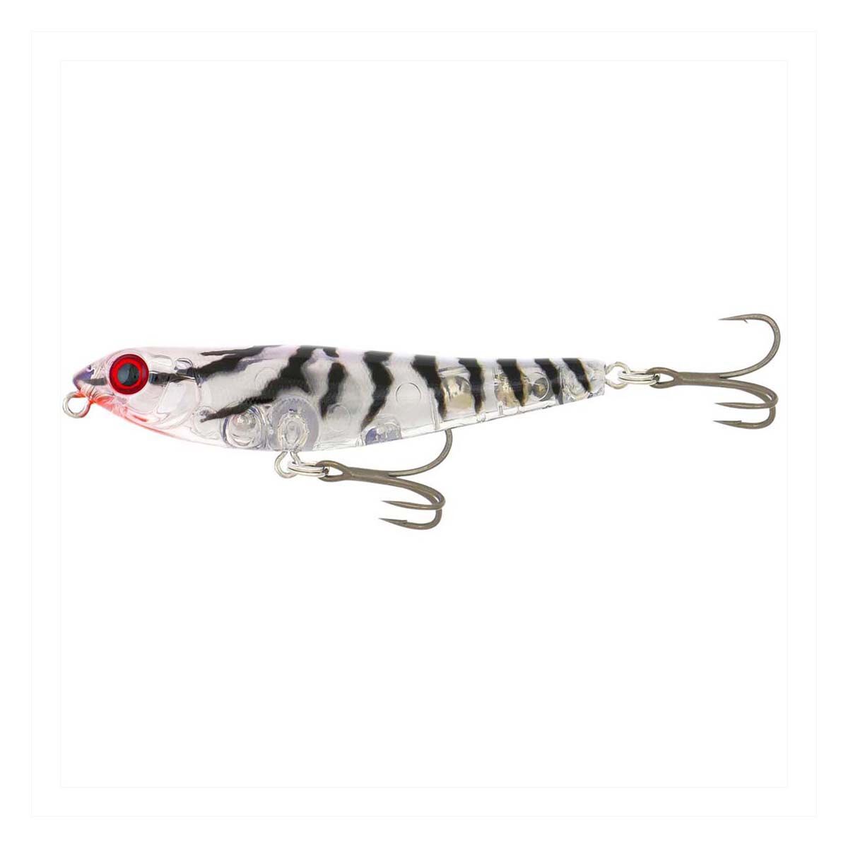 Fishcraft Snoop Dog Surface Lure 70mm Clear Tiger, Clear Tiger, bcf_hi-res