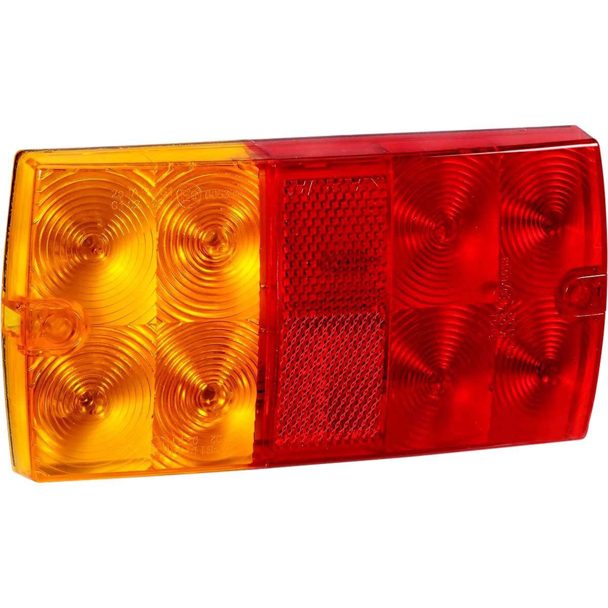 Narva Trailer Lamp - LED, SlimLine Rectangle, Combination, 2 Pack, , bcf_hi-res