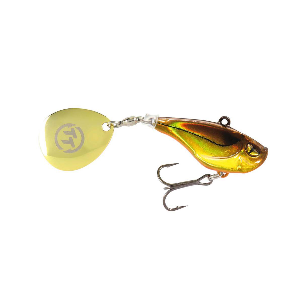 TT Fishing Flashpoint+ Tail Spinner Lure 43mm Golden Minnow, Golden Minnow, bcf_hi-res