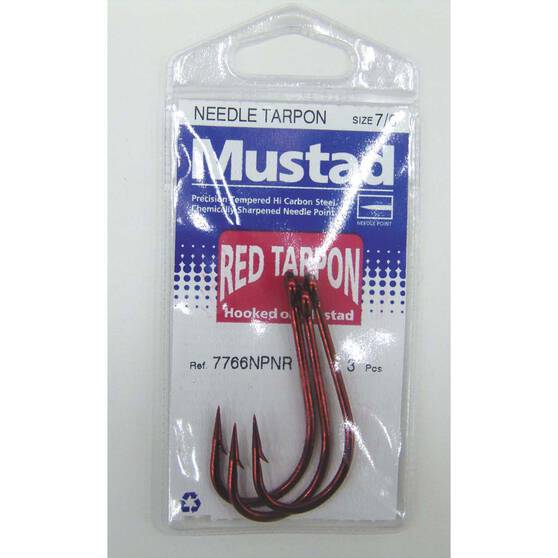 Mustad Tarpon Hooks 3 / 0 7 Pack