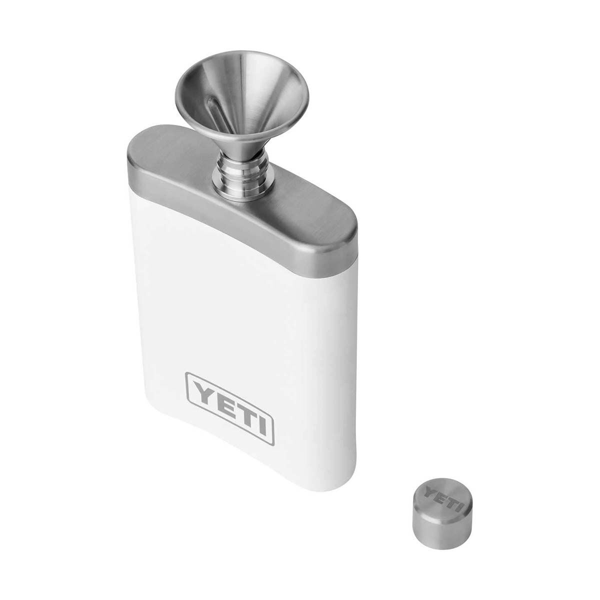 YETI&reg; Rambler&reg; Flask White, White, bcf_hi-res