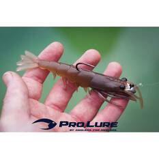 Pro Lure Clone Prawn Soft Plastic Lure 120mm Crystal Pink UV, Crystal Pink UV, bcf_hi-res