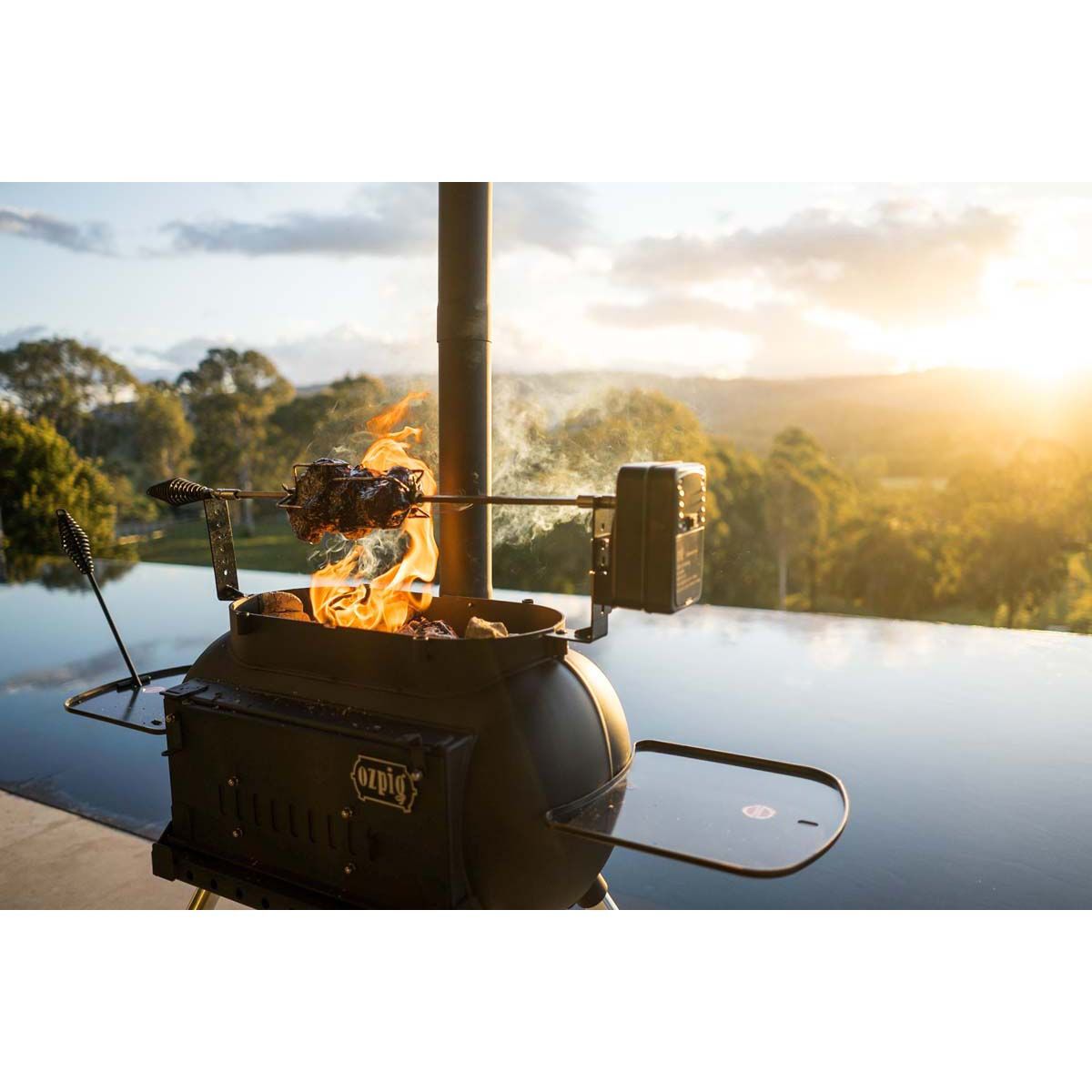 Ozpig Big Pig Rotisserie Kit, , bcf_hi-res