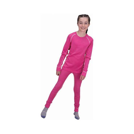 Macpac Kids' Geothermal Long Sleeve Top V2, Lilac Rose, bcf_hi-res