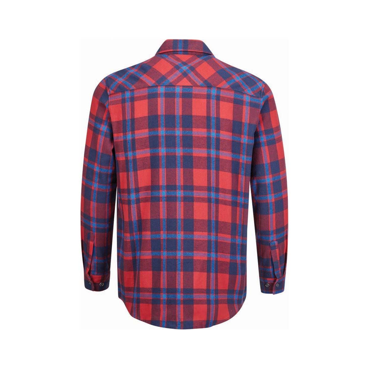 OUTRAK Unisex Flannel Shirt Red Check L, Red Check, bcf_hi-res