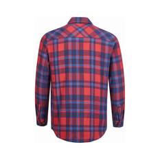 OUTRAK Unisex Flannel Shirt Red Check S, Red Check, bcf_hi-res