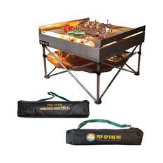 Fireside Quad-Fold Grill Grates for the Pop-Up Fire Pit, , bcf_hi-res