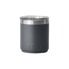 YETI Rambler® Lowball 10 oz (295 ml) with MagSlider™ Lid Charcoal, Charcoal, bcf_hi-res