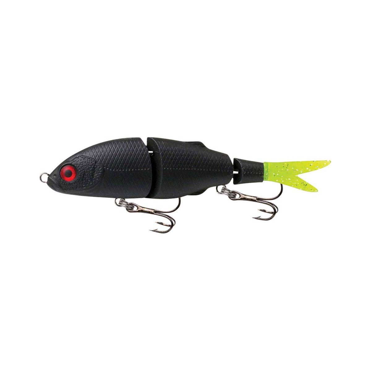 Fishcraft Bull Dog Glidebait Hard Body Lure 90mm Matte Black, Matte Black, bcf_hi-res
