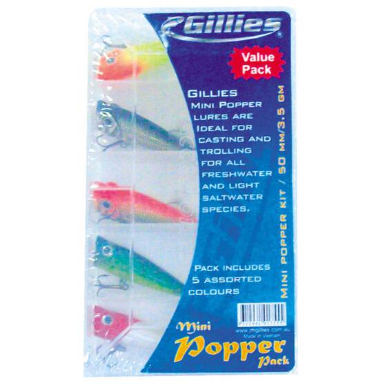 Gillies Mini Popper Kit 5 Pack, , bcf_hi-res