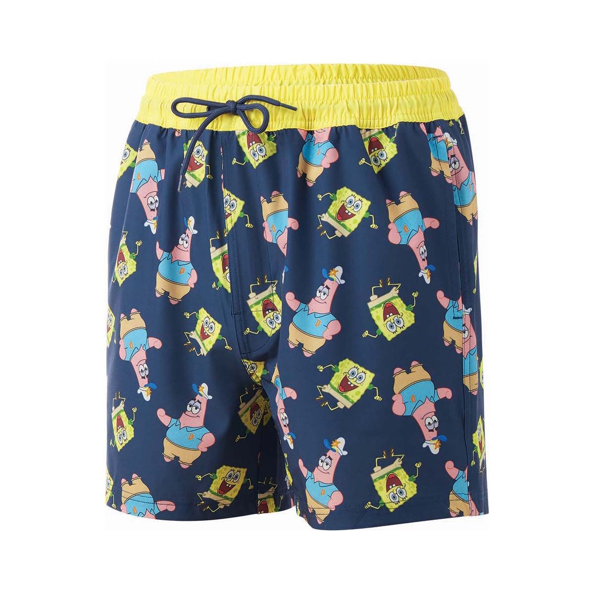 SpongeBob Men&rsquo;s Boardshorts, Navy, bcf_hi-res