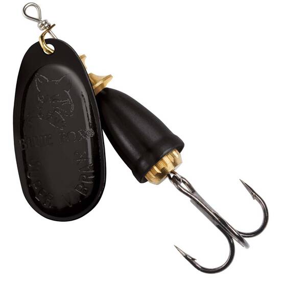 Blue Fox Original Spinner Lure Size 2 Black, Black, bcf_hi-res