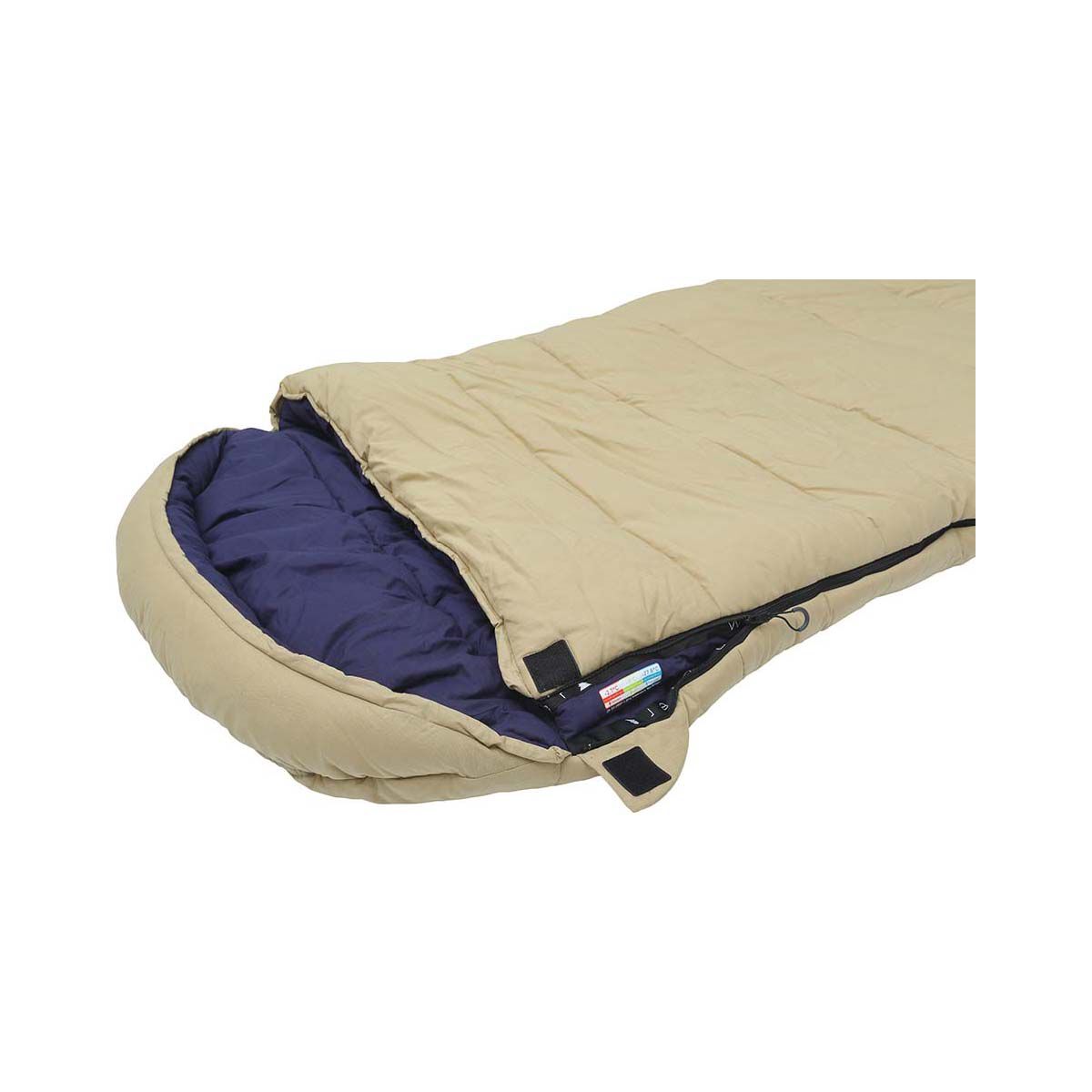 Wanderer Grand Macquarie -2.7C Cotton Hooded Sleeping Bag, , bcf_hi-res